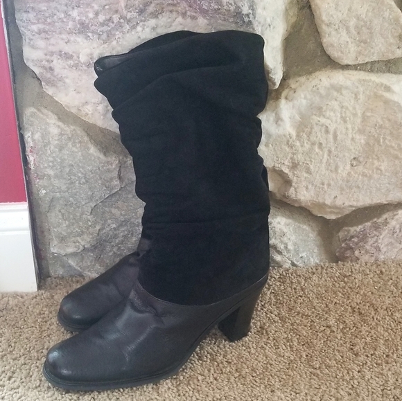 MARKON - Leather + Suede Boots size 11 - Picture 5 of 9